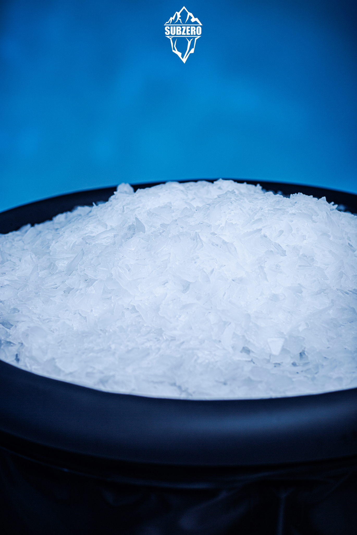 SUBZERO ice bath tub on display